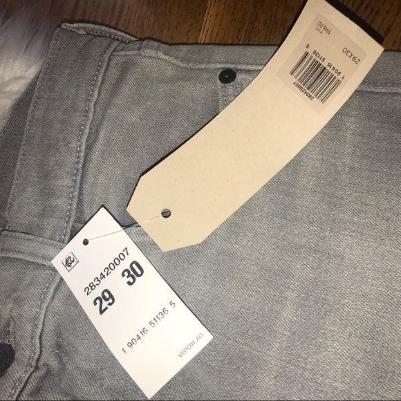 Levi’s 505c gray distressed denim jeans size 29 - Picture 3 of 7